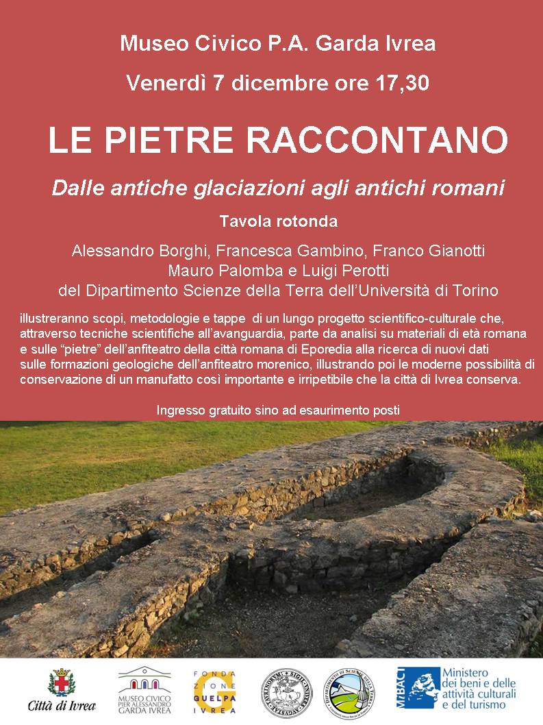 TAVOLA ROTONDA LE PIETRE RACCONTANOL
